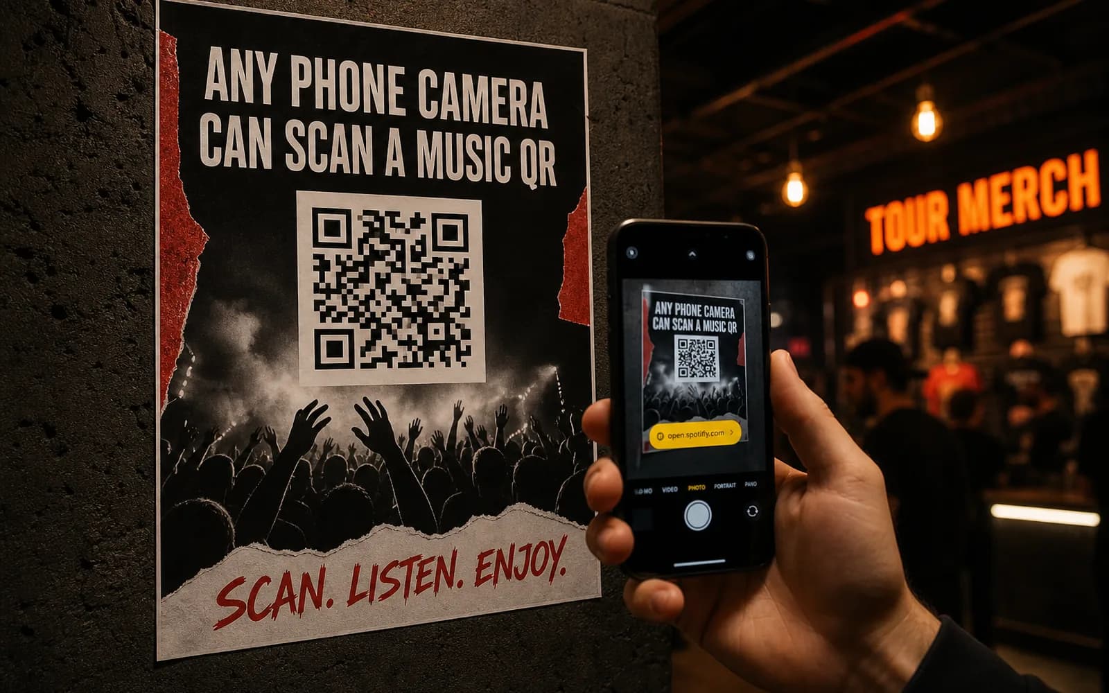 How to Make a Spotify QR Code That Any Phone Camera Can Scan
