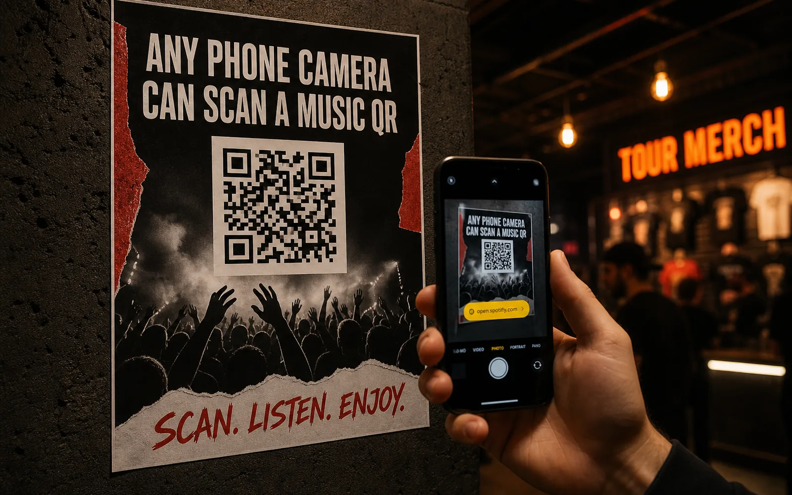 How to Make a Spotify QR Code That Any Phone Camera Can Scan