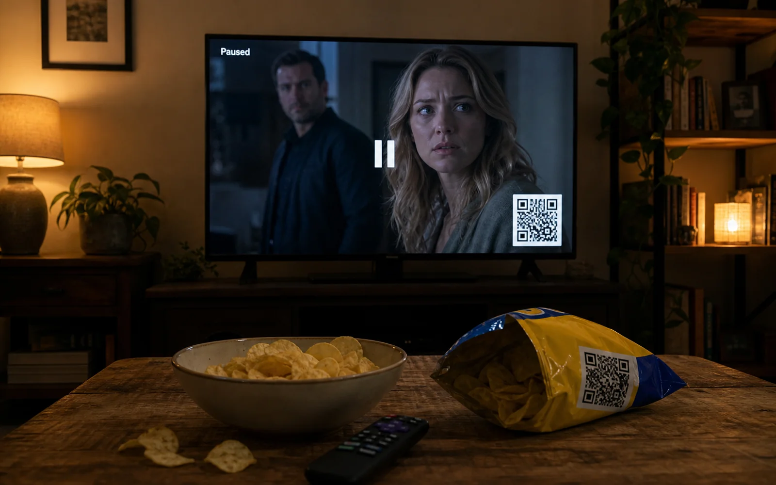 Don't put a QR code in the TikTok ad. Put it on the pack, the pause, or let Google draw it