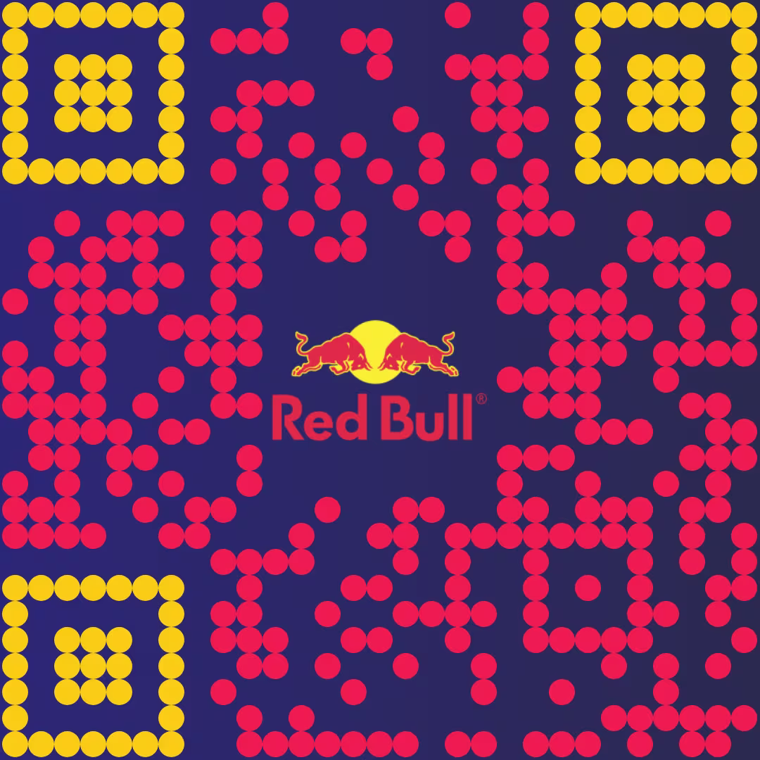 Red Bull QR code