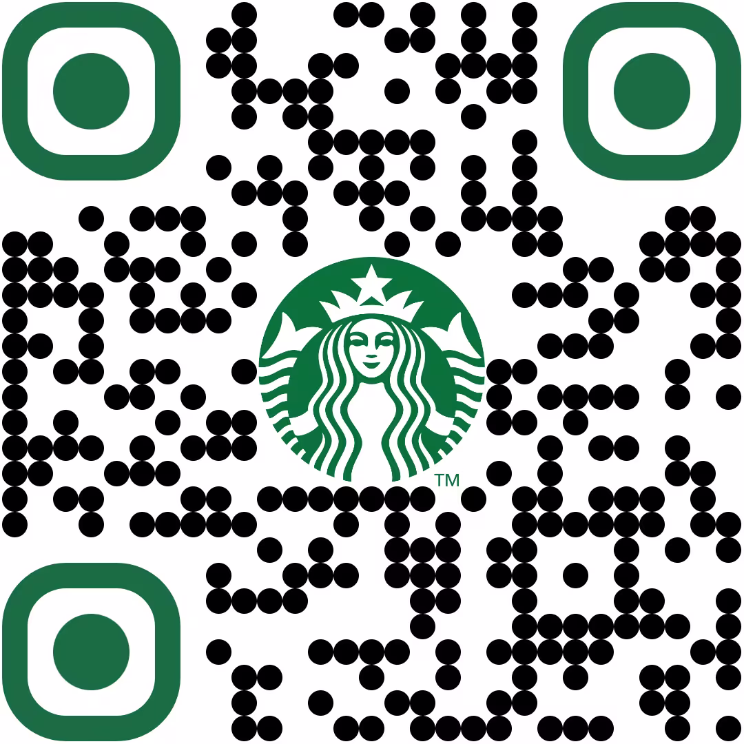 Starbucks QR code